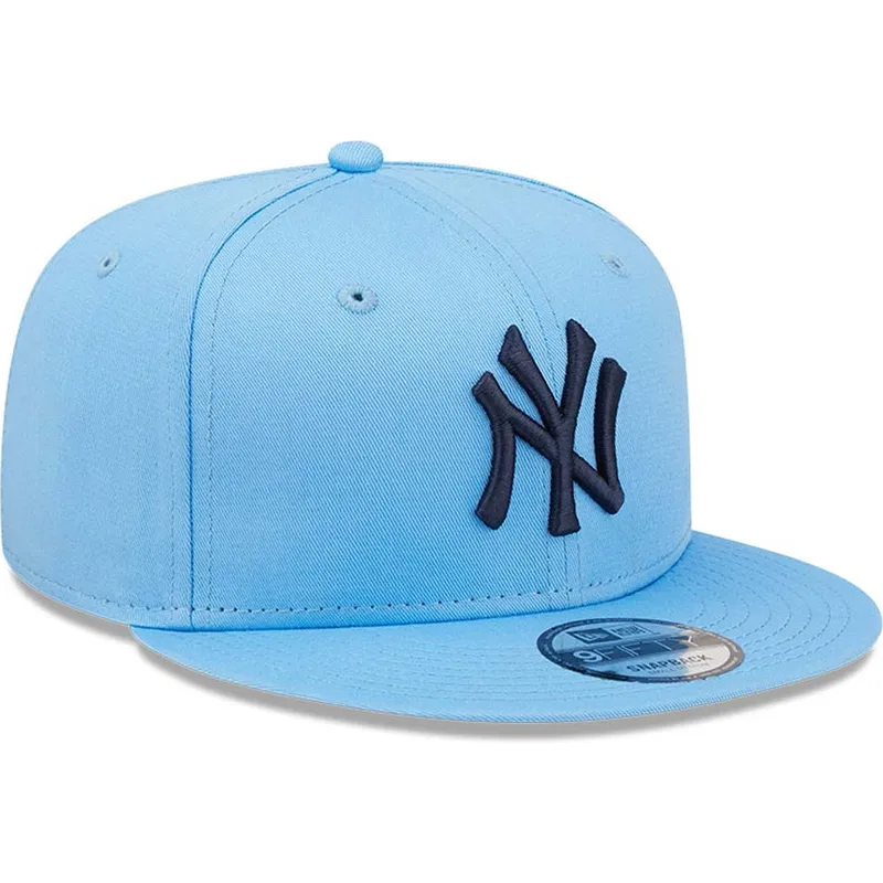 mutzen-flach-blau-snapback-9fifty-league-essential-der-new-york-yankees-mlb-von-new-era