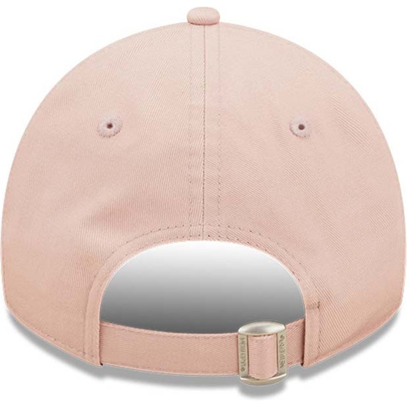 new-era-curved-brim-9twenty-league-essential-new-york-yankees-mlb-pink-adjustable-cap