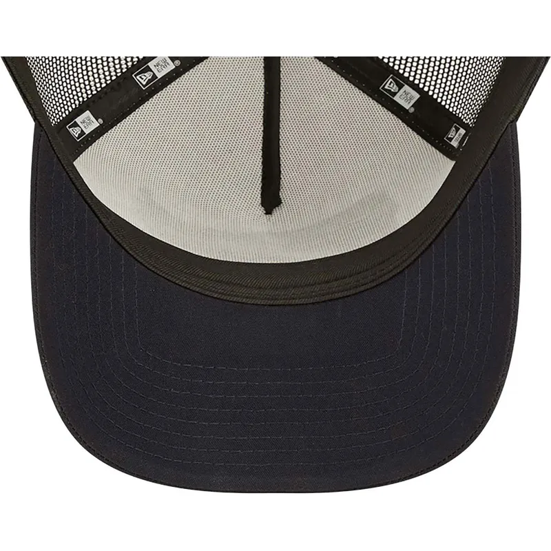 mutzen-gebogen-marineblau-snapback-a-frame-von-new-era mutzen-gebogen-marineblau-snapback-a-frame-von-new-era
