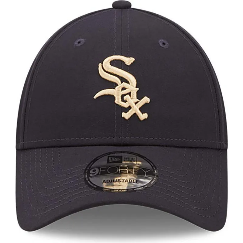 mutzen-gebogen-marineblau-verstellbares-band-9forty-repreve-der-chicago-white-sox-mlb-von-new-era
