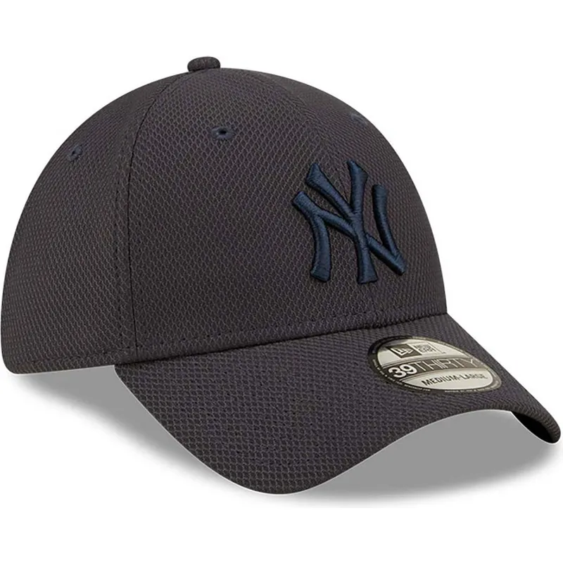 mutzen-gebogen-marineblau-angepasst-39thirty-diamond-era-der-new-york-yankees-mlb-von-new-era
