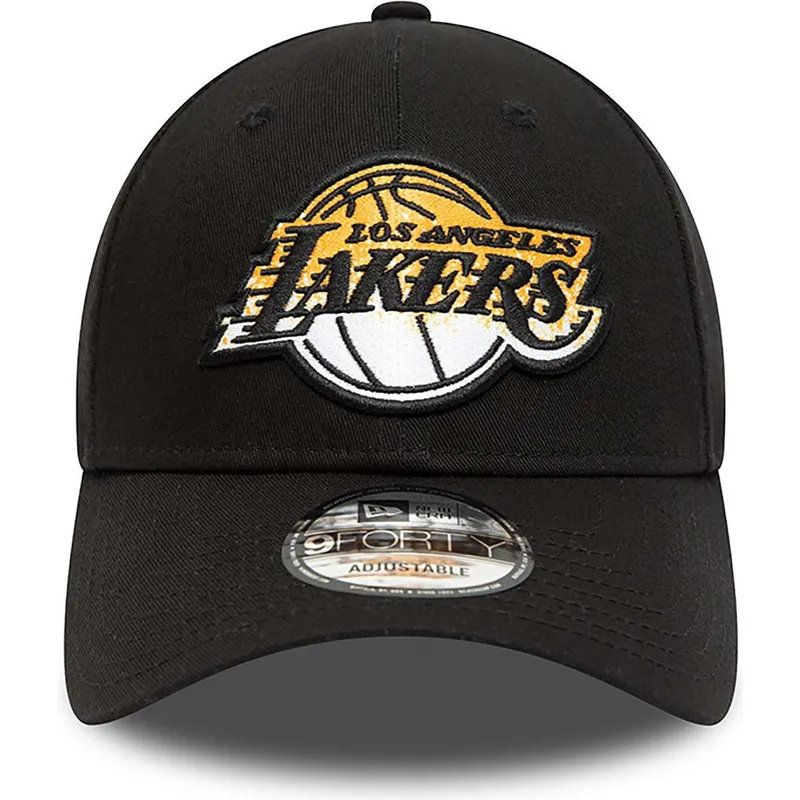 mutzen-gebogen-schwarz-verstellbares-band-9forty-gradient-infill-der-los-angeles-lakers-nba-von-new-era