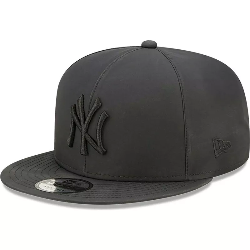 new-era-flat-brim-black-logo-9fifty-gore-tex-new-york-yankees-mlb-black-snapback-cap