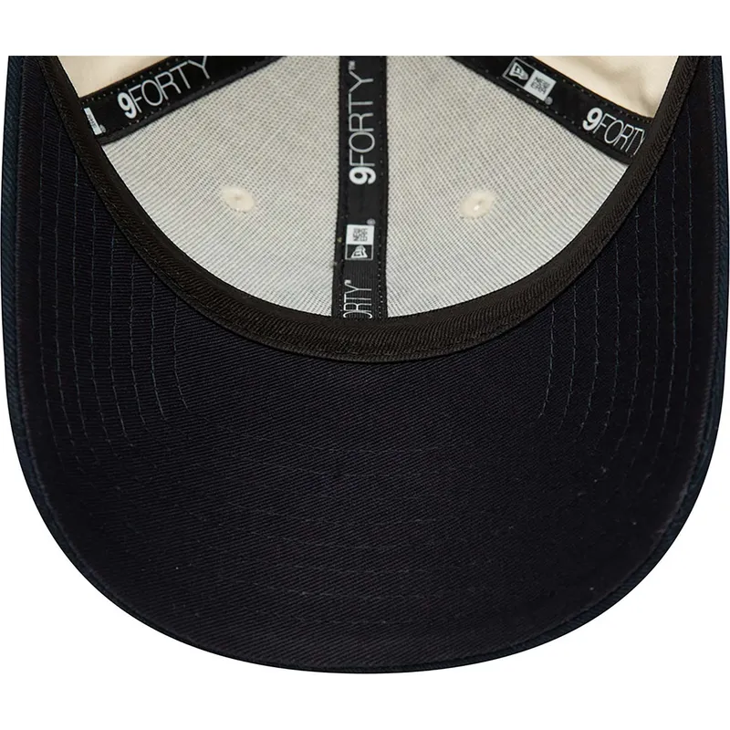 mutzen-gebogen-beige-verstellbares-band-9forty-der-new-york-yankees-mlb-von-new-era