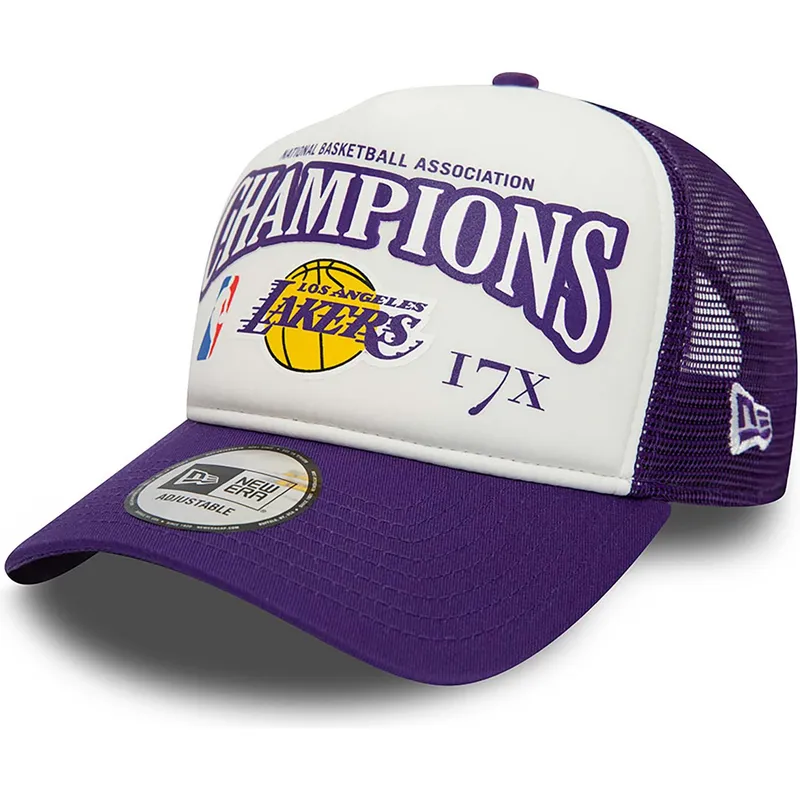 mutzen-gebogen-violett-snapback-a-frame-league-champions-der-los-angeles-lakers-nba-von-new-era mutzen-gebogen-violett-snapback-a-frame-league-champions-der-los-angeles-lakers-nba-von-new-era