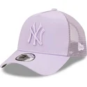 mutzen-gebogen-violett-snapback-a-frame-tonal-mesh-der-new-york-yankees-mlb-von-new-era