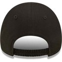 new-era-curved-brim-toddler-9forty-league-essential-new-york-yankees-mlb-black-adjustable-cap-with-beige-logo