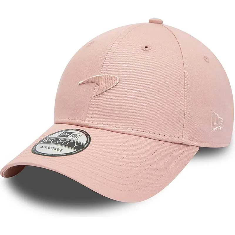 mutzen-gebogen-rosa-verstellbares-band-9forty-seasonal-der-mclaren-racing-formula-1-von-new-era