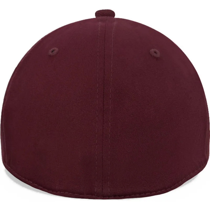 mutzen-gebogen-rot-angepasst-granate-39thirty-league-essential-der-new-york-yankees-mlb-von-new-era