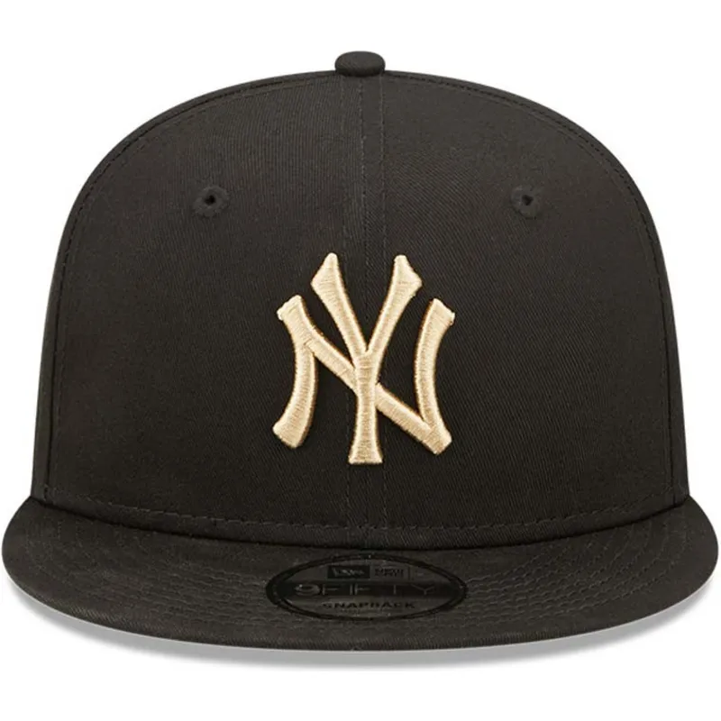 mutzen-flach-schwarz-snapback-9fifty-league-essential-der-new-york-yankees-mlb-von-new-era