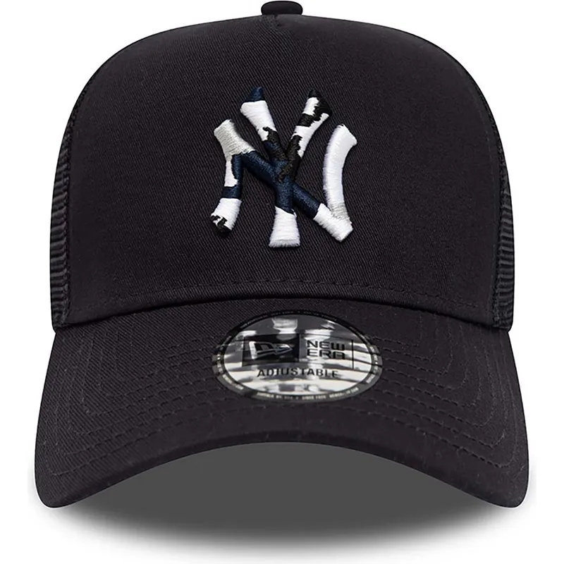 mutzen-gebogen-marineblau-snapback-a-frame-team-camo-infill-der-new-york-yankees-mlb-von-new-era