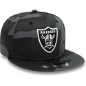 mutzen-flach-tarnung-snapback-negro-9fifty-team-der-las-vegas-raiders-nfl-von-new-era