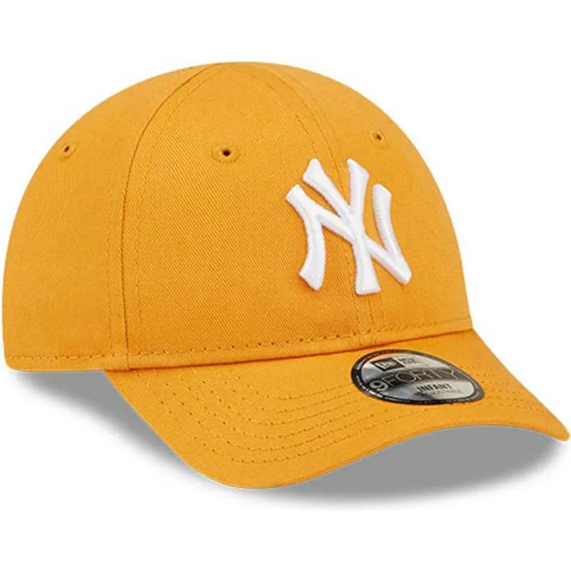 mutzen-gebogen-orange-verstellbares-band-fur-kinder-pequeno-9forty-league-essential-der-new-york-yankees-mlb-von-new-era mutzen-gebogen-orange-verstellbares-band-fur-kinder-pequeno-9forty-league-essential-der-new-york-yankees-mlb-von-new-era
