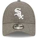 verstellbare-graue-kappenmutze-9forty-the-league-melton-chicago-white-sox-mlb-von-new-era
