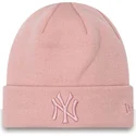 mutzen-rosa-rosa-cuff-metallic-der-new-york-yankees-mlb-von-new-era
