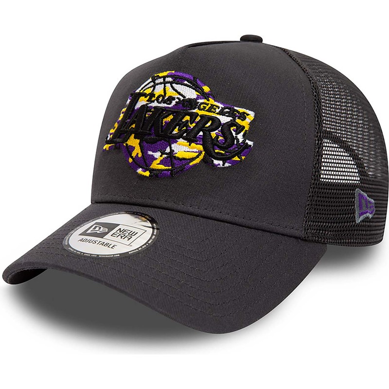 new-era-a-frame-team-camo-infill-los-angeles-lakers-nba-grey-trucker-hat
