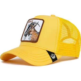 gelbe-trucker-kappe-ziege-the-goat-the-farm-von-goorin-bros