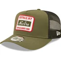 mutzen-gebogen-grun-snapback-a-frame-von-new-era