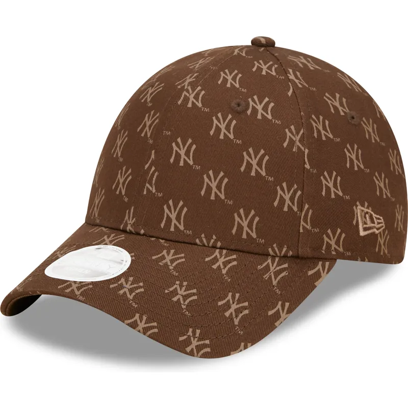 mutzen-gebogen-braun-verstellbares-band-9forty-monogram-der-new-york-yankees-mlb-von-new-era mutzen-gebogen-braun-verstellbares-band-9forty-monogram-der-new-york-yankees-mlb-von-new-era