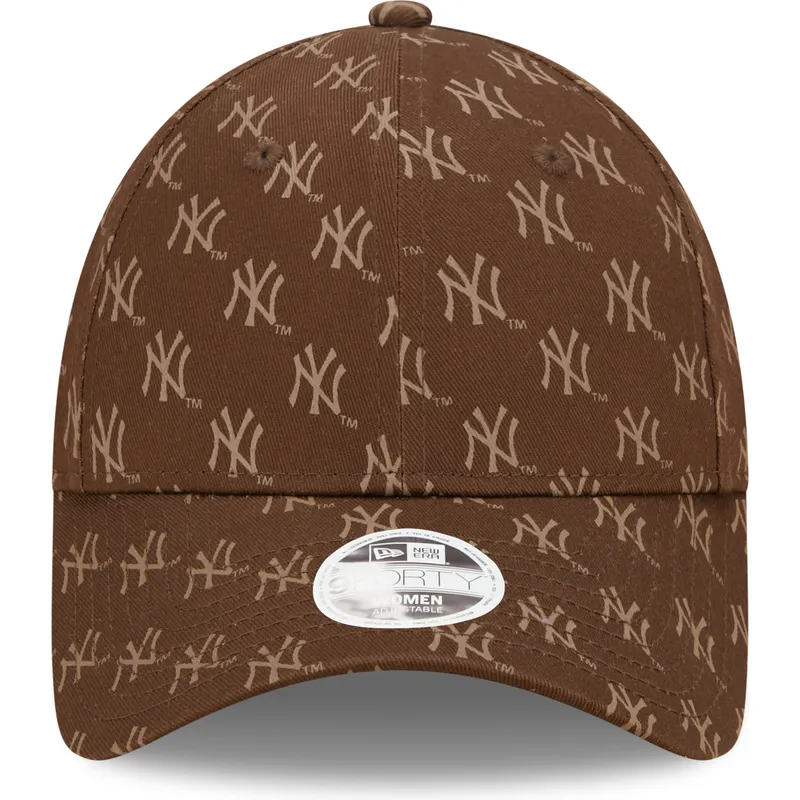 mutzen-gebogen-braun-verstellbares-band-9forty-monogram-der-new-york-yankees-mlb-von-new-era mutzen-gebogen-braun-verstellbares-band-9forty-monogram-der-new-york-yankees-mlb-von-new-era