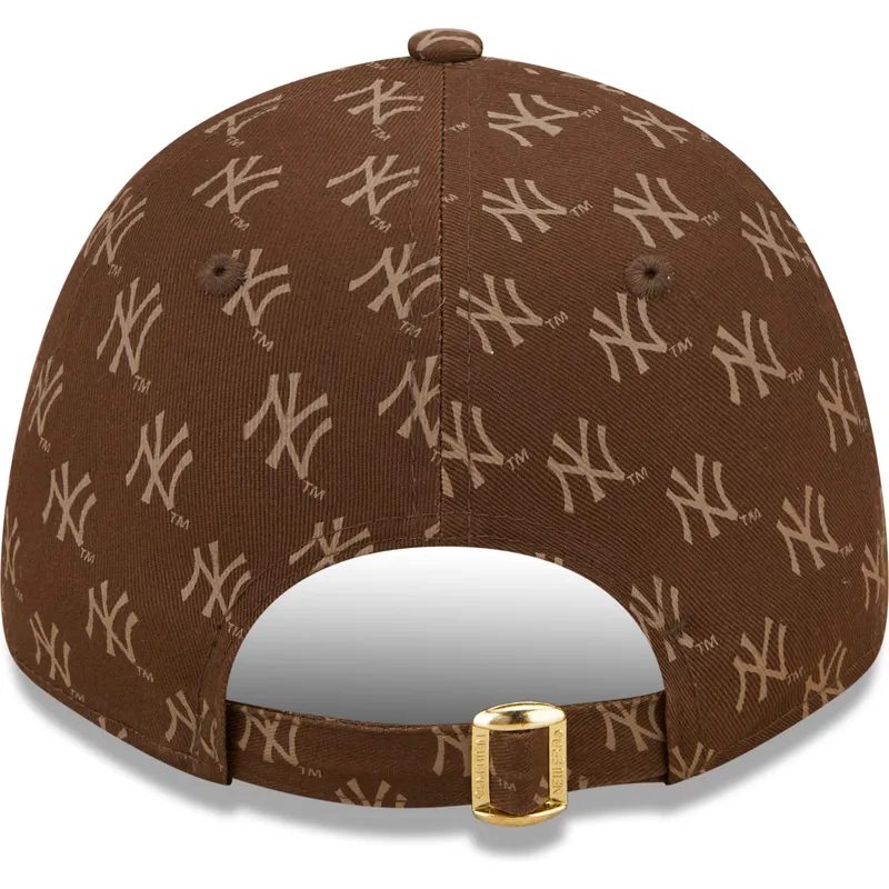 mutzen-gebogen-braun-verstellbares-band-9forty-monogram-der-new-york-yankees-mlb-von-new-era mutzen-gebogen-braun-verstellbares-band-9forty-monogram-der-new-york-yankees-mlb-von-new-era