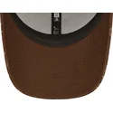 mutzen-gebogen-braun-verstellbares-band-9forty-monogram-der-new-york-yankees-mlb-von-new-era