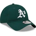 mutzen-gebogen-grun-verstellbares-band-9twenty-league-essential-der-oakland-athletics-mlb-von-new-era