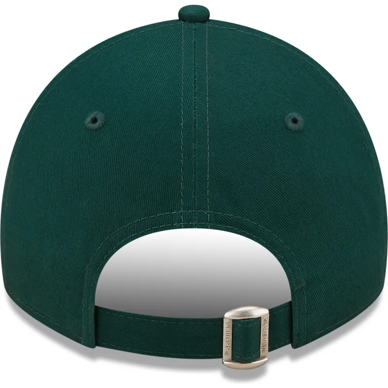 mutzen-gebogen-grun-verstellbares-band-9twenty-league-essential-der-oakland-athletics-mlb-von-new-era