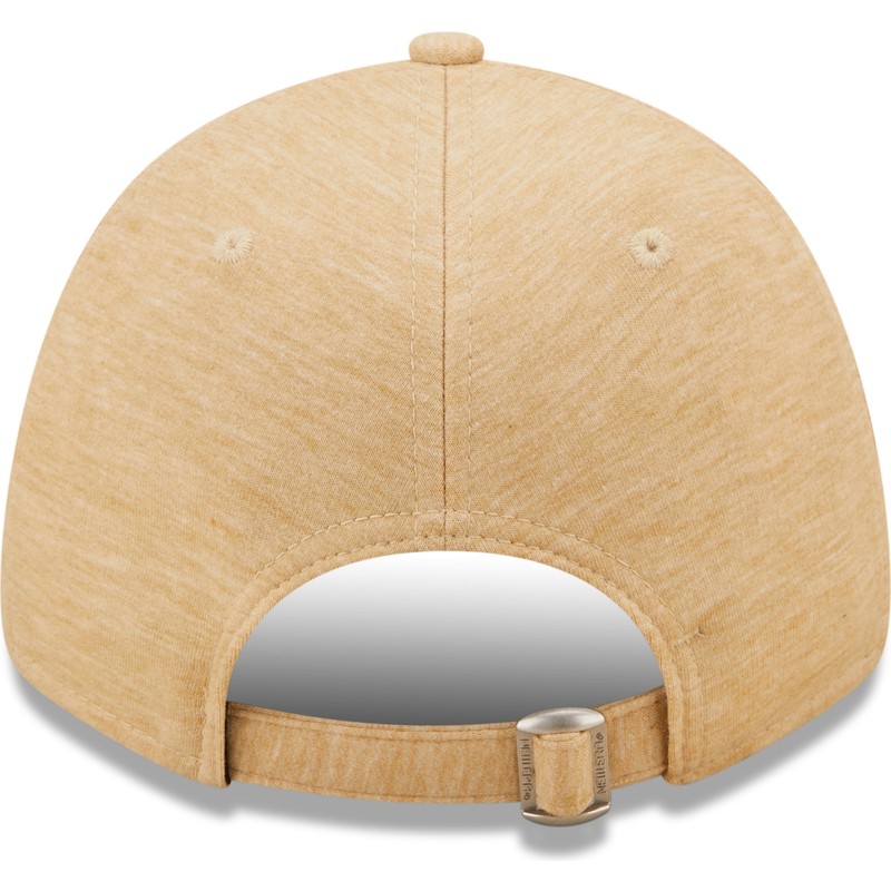 new-era-curved-brim-brown-logo-9forty-jersey-essential-new-york-yankees-mlb-brown-adjustable-cap