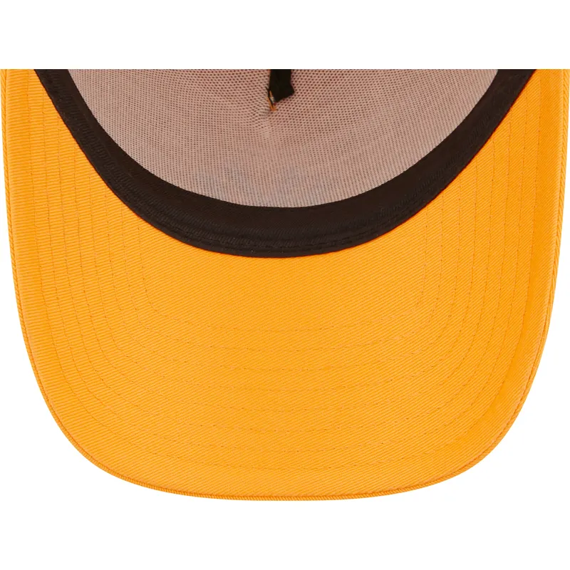 mutzen-gebogen-orange-snapback-a-frame-tonal-mesh-der-new-york-yankees-mlb-von-new-era