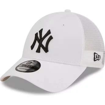 New Era A Frame Home Field New York Yankees MLB White Adjustable Trucker Hat