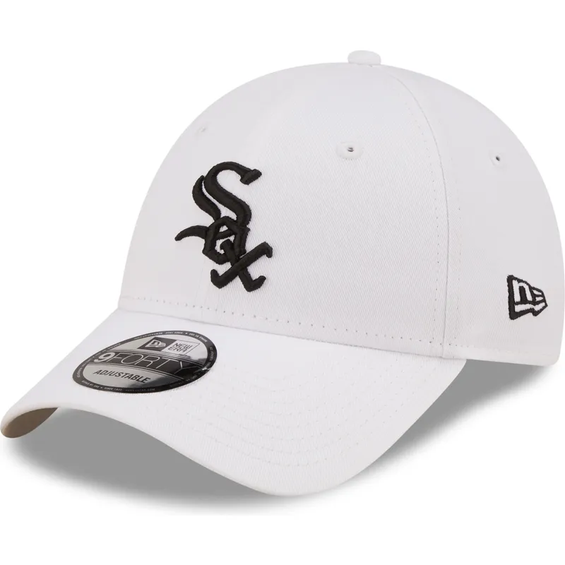 mutzen-gebogen-weiss-verstellbares-band-negro-9forty-league-essential-der-chicago-white-sox-mlb-von-new-era mutzen-gebogen-weiss-verstellbares-band-negro-9forty-league-essential-der-chicago-white-sox-mlb-von-new-era