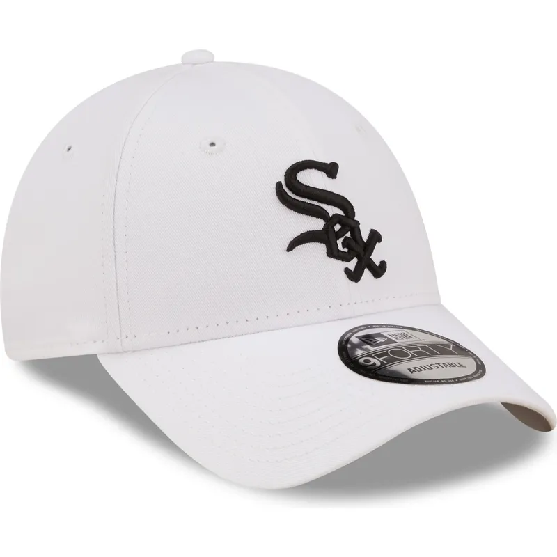 mutzen-gebogen-weiss-verstellbares-band-negro-9forty-league-essential-der-chicago-white-sox-mlb-von-new-era mutzen-gebogen-weiss-verstellbares-band-negro-9forty-league-essential-der-chicago-white-sox-mlb-von-new-era