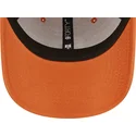 mutzen-gebogen-orange-verstellbares-band-9forty-league-essential-der-new-york-yankees-mlb-von-new-era