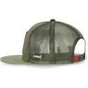 mutzen-flach-grun-snapback-kojote-looney-tunes-von-capslab