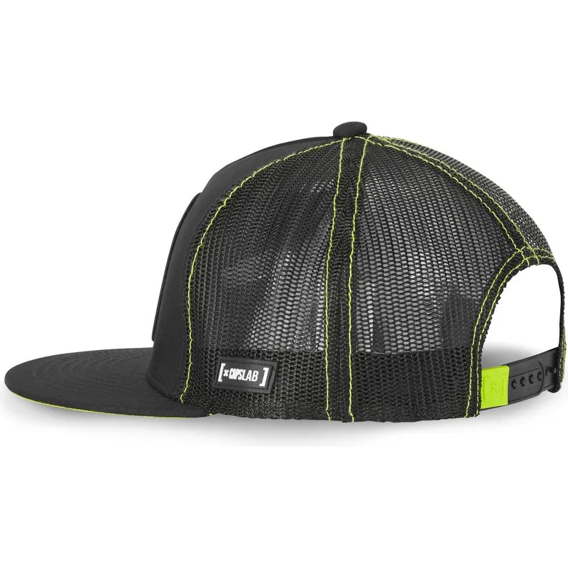 mutzen-flach-schwarz-snapback-rick-sanchez-rick-und-morty-von-capslab mutzen-flach-schwarz-snapback-rick-sanchez-rick-und-morty-von-capslab