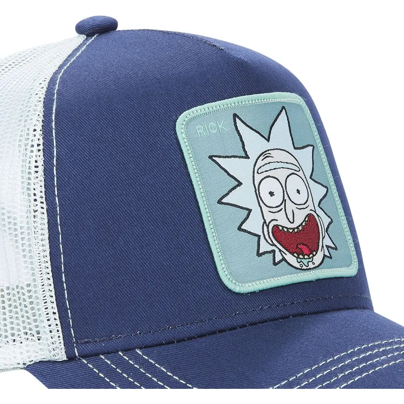 mutzen-gebogen-blau-snapback-rick-sanchez-rick-und-morty-von-capslab