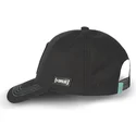 capslab-peanuts-snoopy-nu1-schwarze-snapback-kappe-mit-gebogenem-schirm