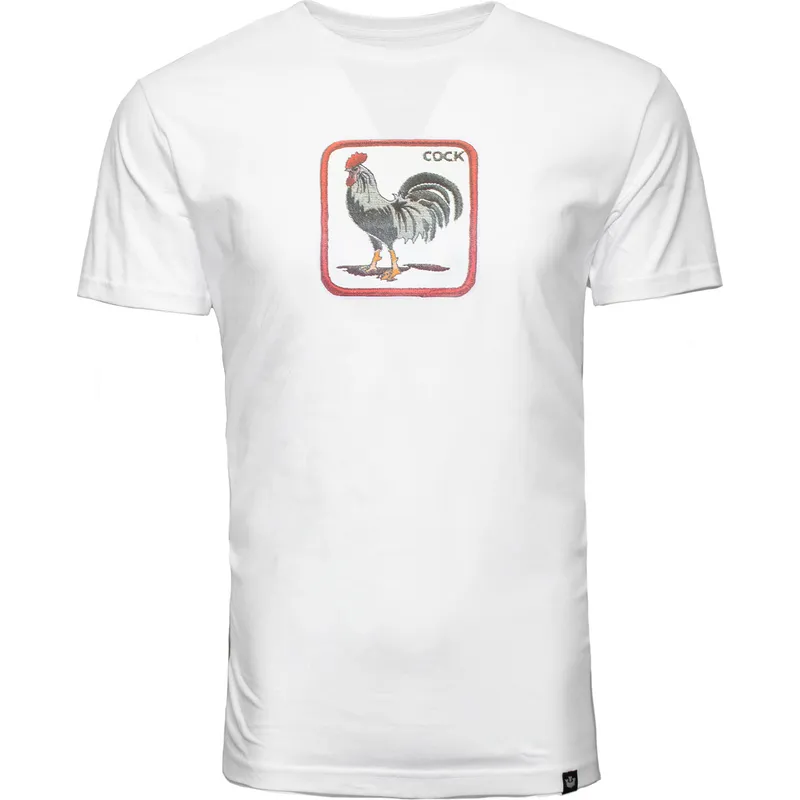 t-shirt-kurzarm-weiss-der-camiseta-manga-corta-blanca-gallo-cock-coop-the-farm-the-farm-von-goorin-bros
