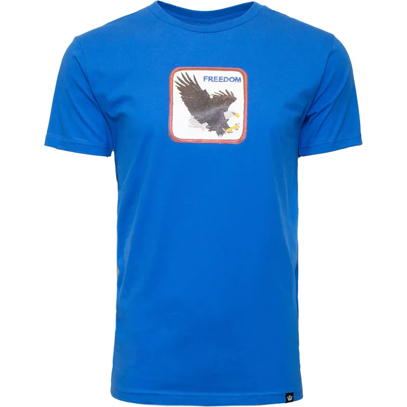 kurzarm-t-shirt-blau-adler-freedom-pinion-the-farm-von-goorin-bros