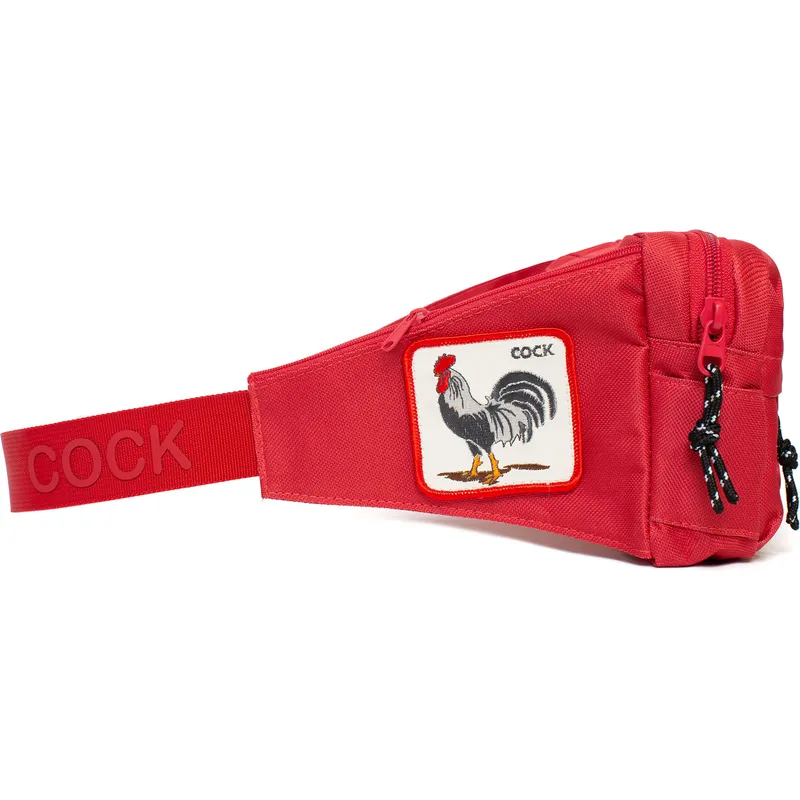 gurteltaschen-rot-der-rinonera-roja-gallo-cock-cluck-off-the-farm-the-farm-von-goorin-bros