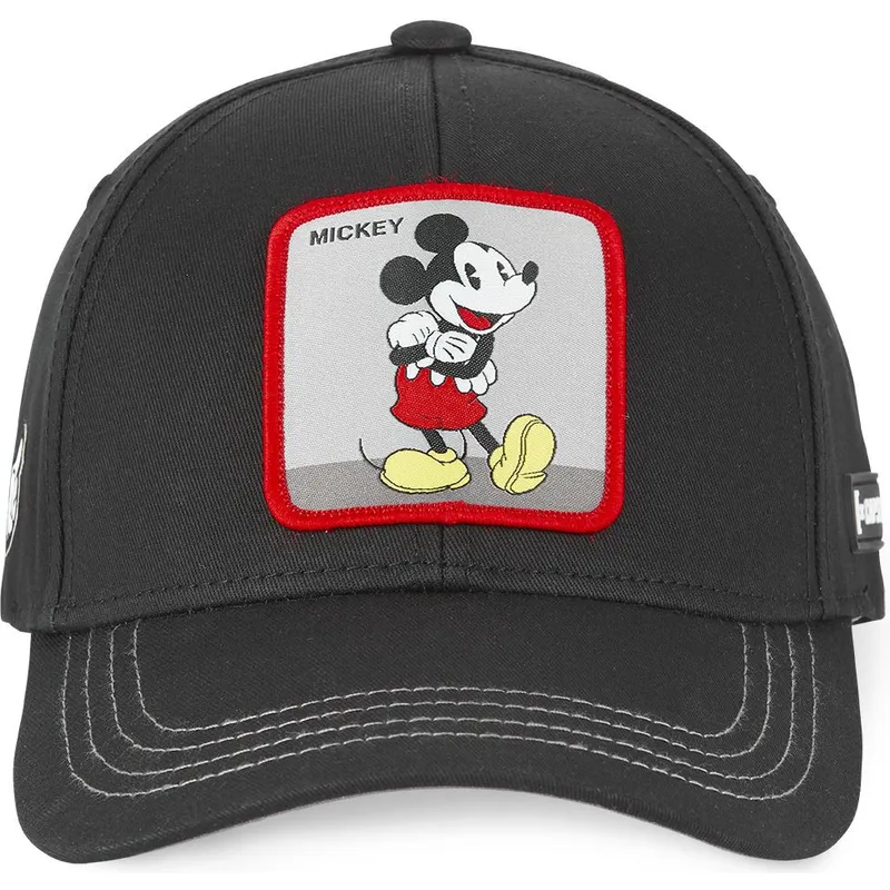 mutzen-gebogen-schwarz-verstellbares-band-mickey-mouse-disney-von-capslab mutzen-gebogen-schwarz-verstellbares-band-mickey-mouse-disney-von-capslab