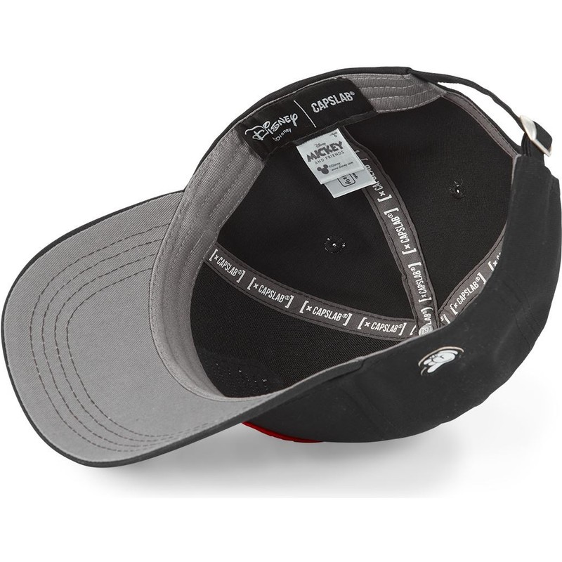 capslab-curved-brim-mickey-mouse-casb-mo1-disney-black-adjustable-cap