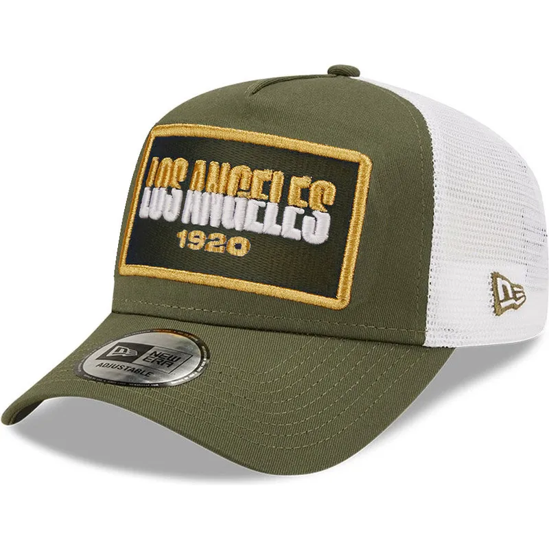 mutzen-gebogen-grun-snapback-a-frame-von-new-era