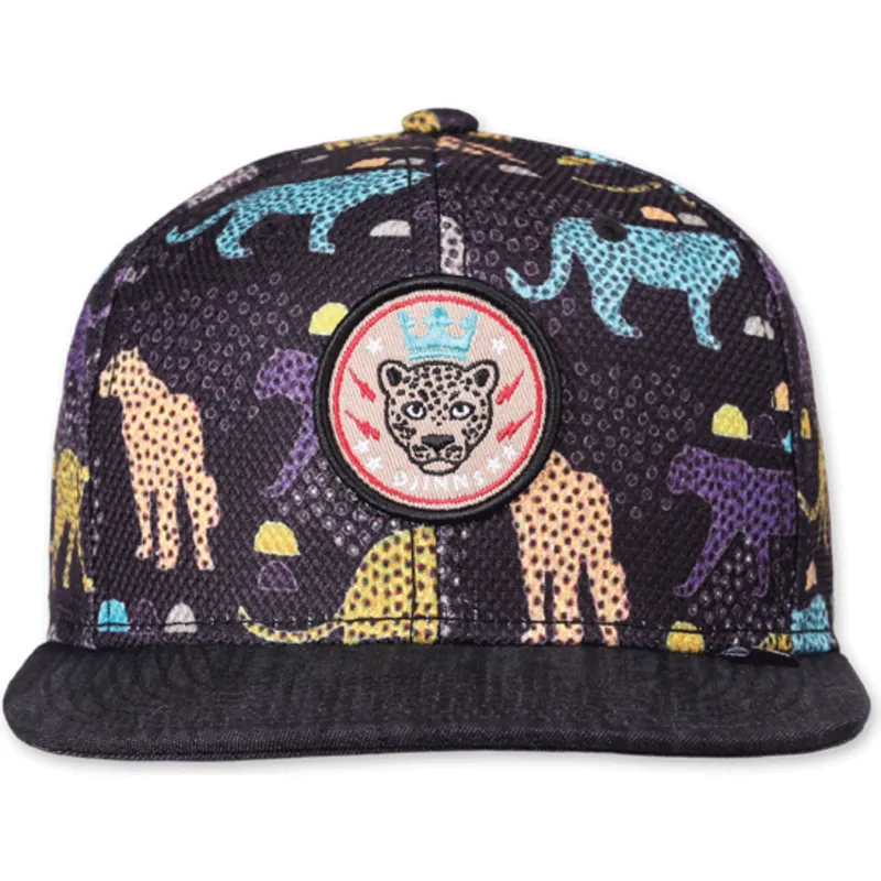 mutzen-flach-schwarz-snapback-von-djinns mutzen-flach-schwarz-snapback-von-djinns