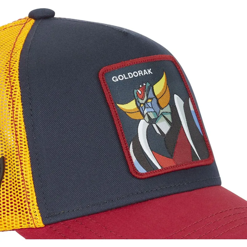 mutzen-gebogen-marineblau-snapback-robot-grendizer-robot-grendizer-von-capslab