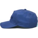 kimoa-curved-brim-minimal-navy-blue-adjustable-cap