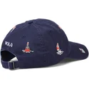 marineblaue-verstellbare-kappe-mit-gebogenem-schirm-und-weissem-nautical-twill-logo-von-polo-ralph-lauren