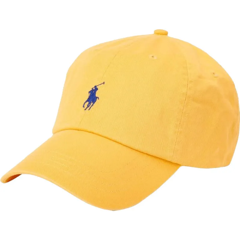 mutzen-gebogen-gelb-verstellbares-band-von-polo-ralph-lauren mutzen-gebogen-gelb-verstellbares-band-von-polo-ralph-lauren