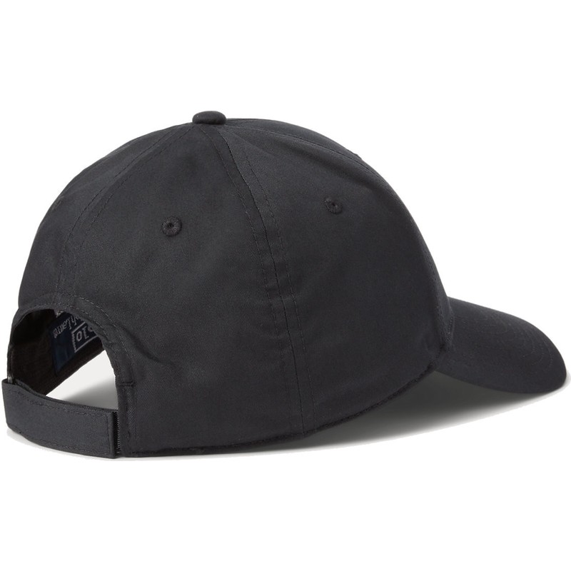 polo-ralph-lauren-curved-brim-logo-plaque-baseline-black-adjustable-cap